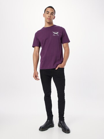 T-Shirt 'Rayfinger' Iriedaily en violet