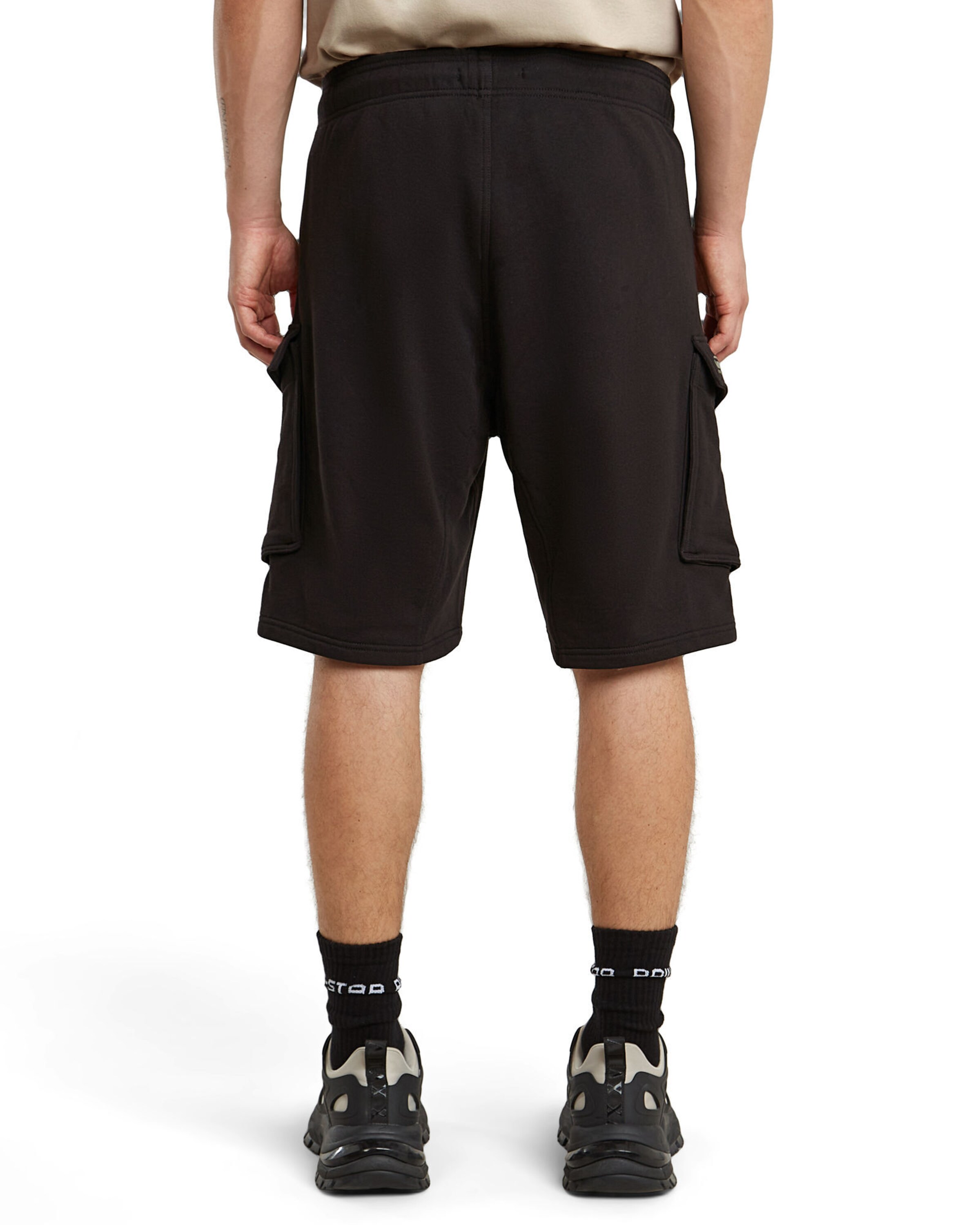 G-STAR Loosefit Cargobroek in Zwart