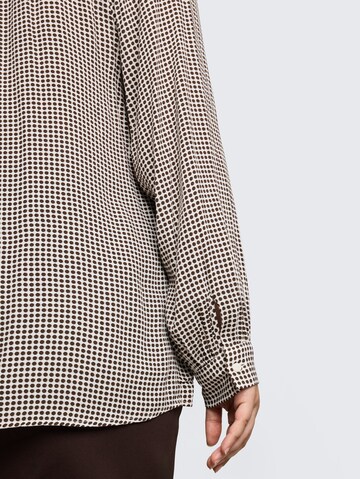 Tom Tailor Women + Blus i brun