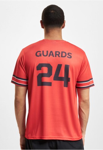 T-Shirt 'DefShop x European League Of Football Helvetic Guards' DEF en rouge
