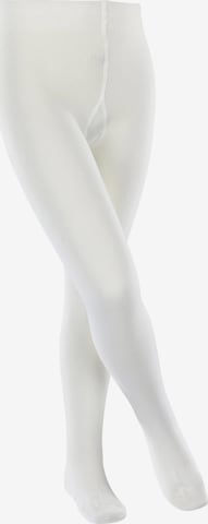 ESPRIT Leggings 'Foot Logo' in White: front