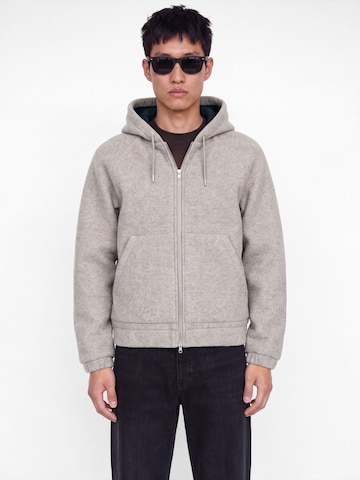 JACK & JONES - Chaqueta de entretiempo 'JCOIMPACT' en gris: frente