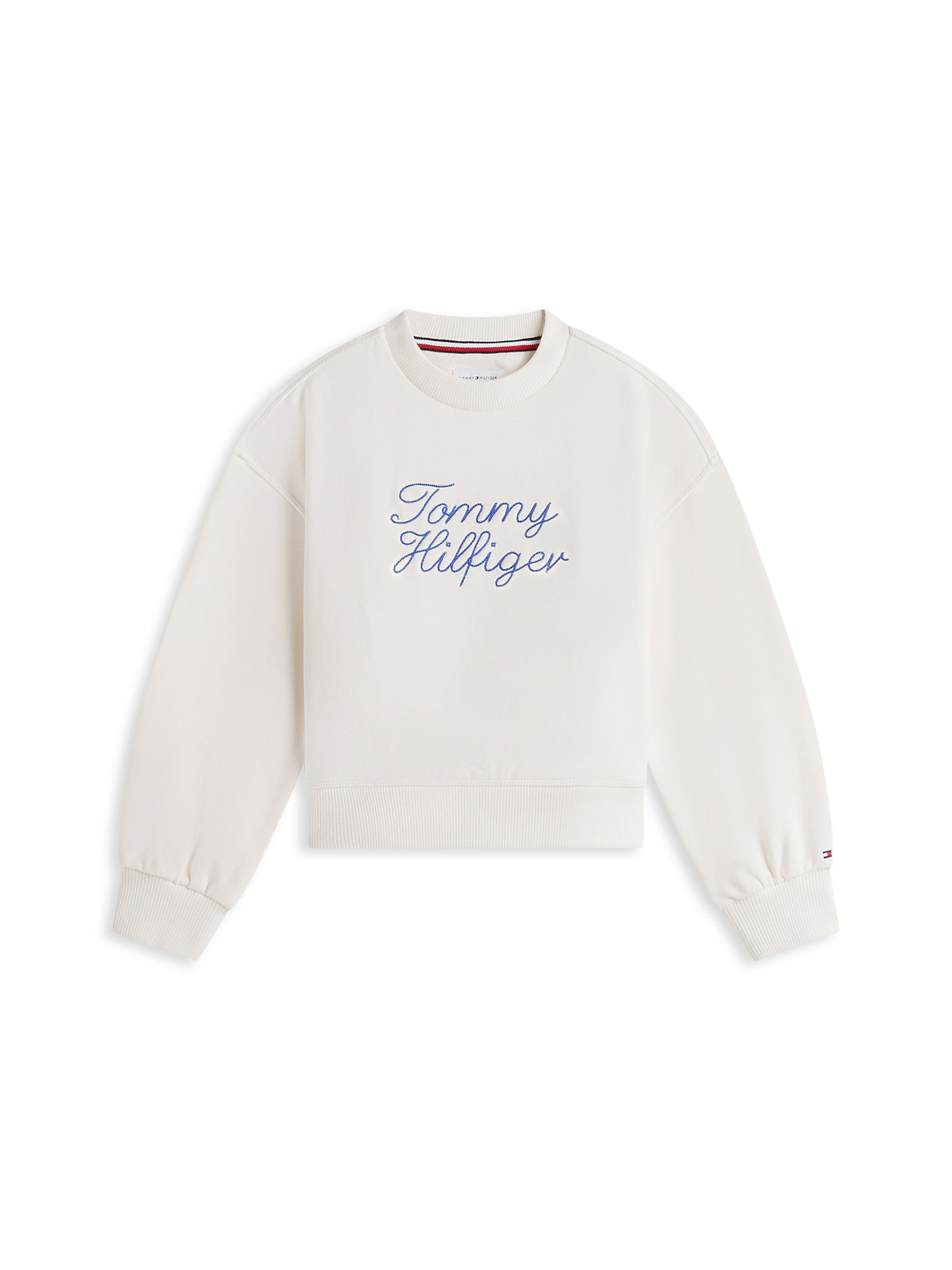 TOMMY HILFIGER Sweatshirt in Beige: Vorderseite