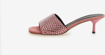 GUESS Mules 'Eugy' in Pink: front