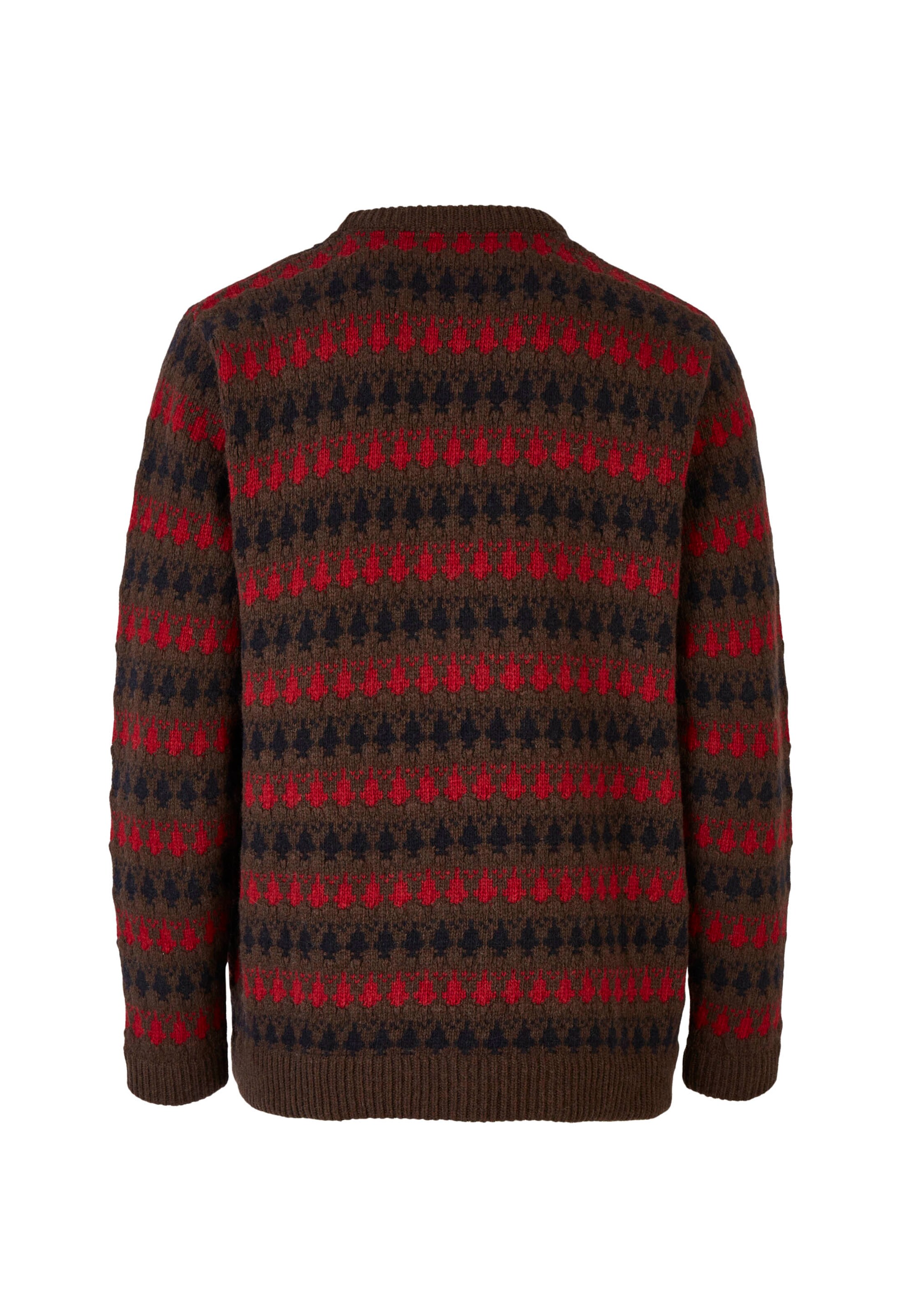 Cleptomanicx Sweater 'Trio' in Brown