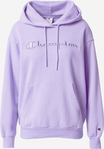 Champion Authentic Athletic Apparel Sweatshirt i lila: framsida