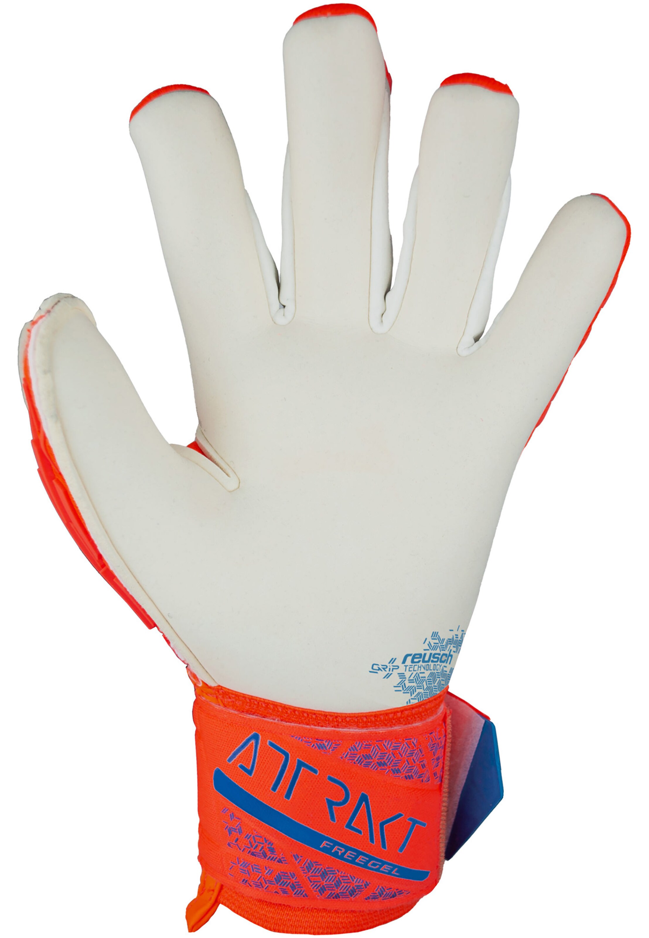 REUSCH Sporthandschuhe 'Attrakt Gold X Freegel' in Orange