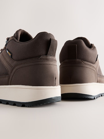 Next Šněrovací boty – hnědá