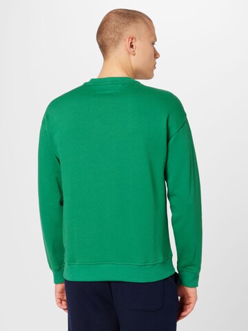 Sweat-shirt UNITED COLORS OF BENETTON en vert