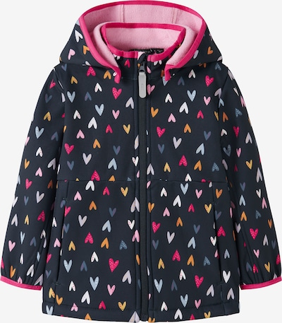 Funkcinė striukė 'NMFMALTA05' iš NAME IT, spalva – tamsiai mėlyna / šviesiai mėlyna / oranžinė / rožinė, Prekių apžvalga