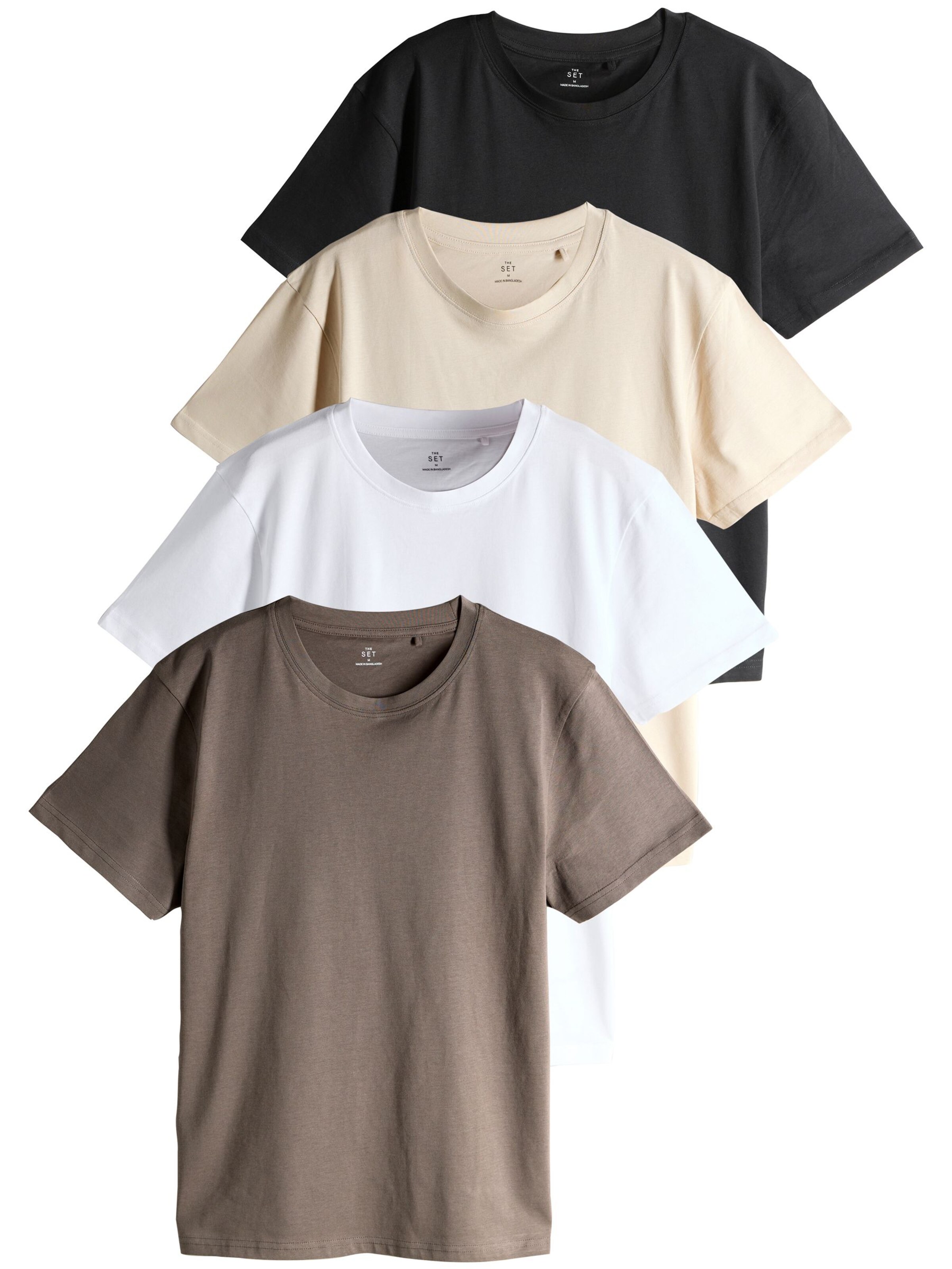 The Set Shirt in Beige: front