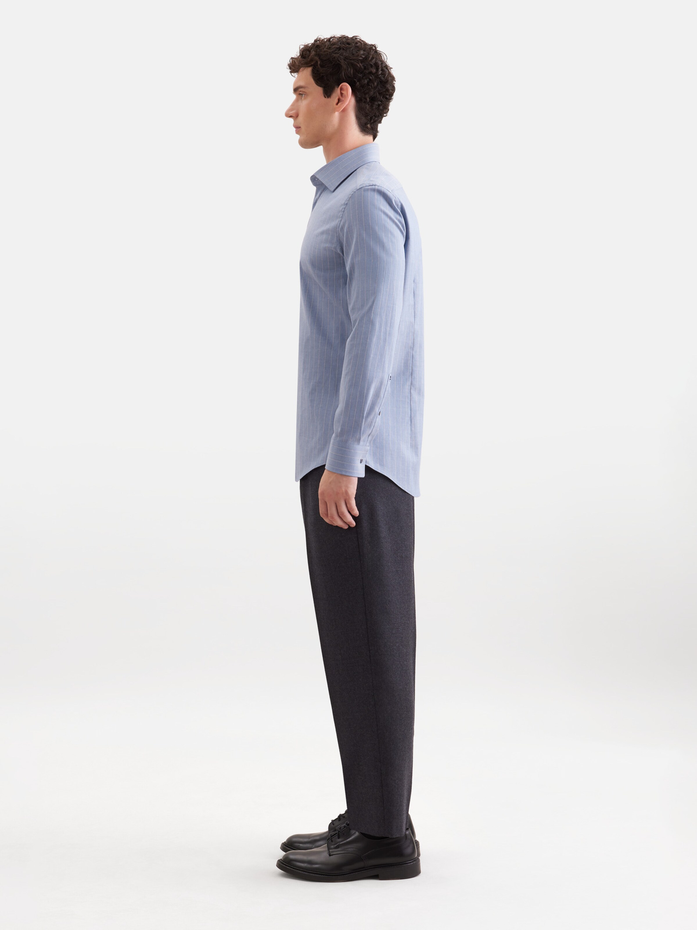 SEIDENSTICKER Slim fit Overhemd in Blauw