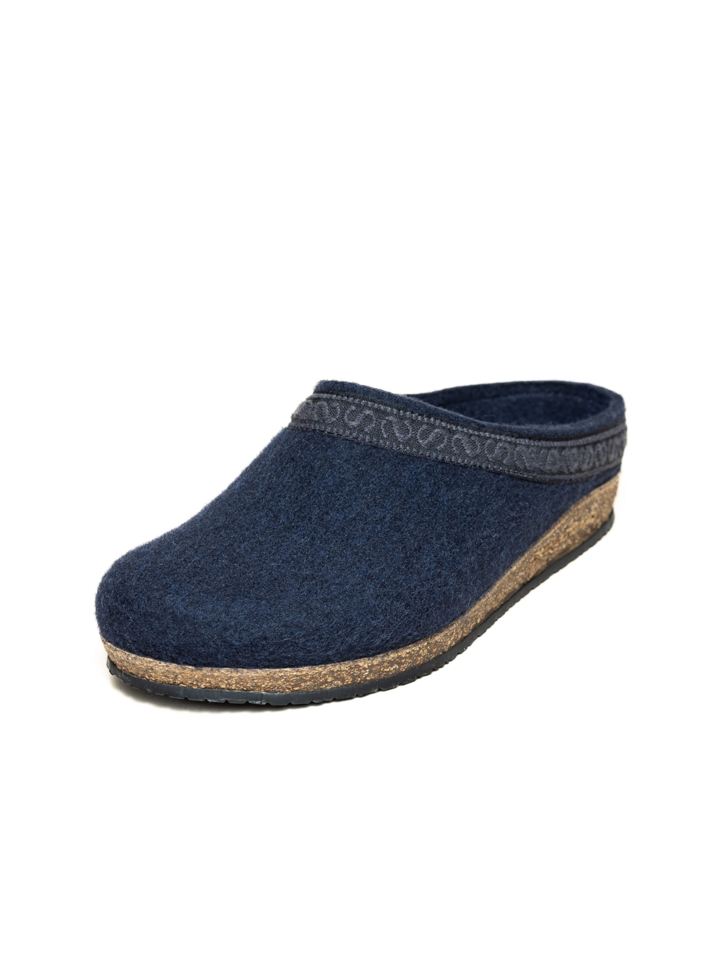 Stegmann Clogs 'Filzclogs Stegmann 108' in Blue: front