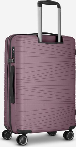 Franky Suitcase Set 'Dallas 3.0' in Purple