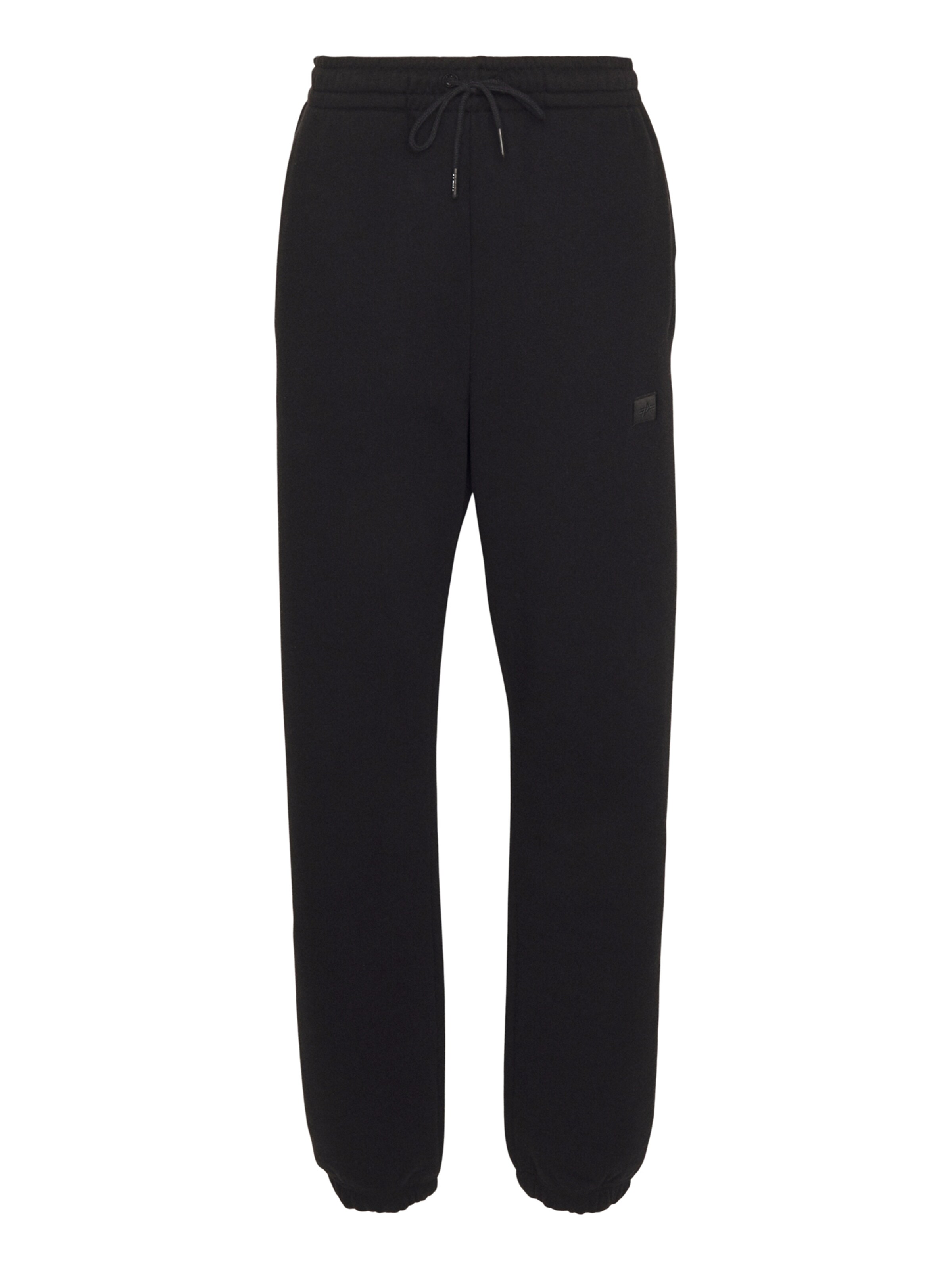 ALPHA INDUSTRIES Παντελόνι 'Essentials' σε μαύρο: μπροστά