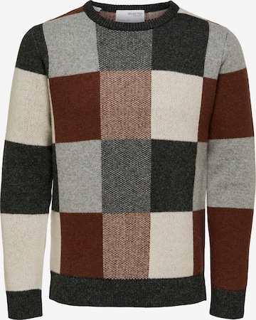 Pullover 'Meis' di SELECTED HOMME in grigio: frontale