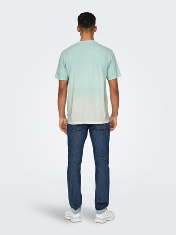 Only & Sons Bluser & t-shirts 'KELLAN' i grøn