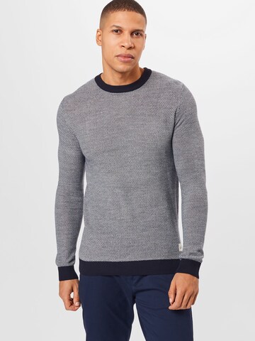 JACK & JONES Sweater 'Tons' in Blue: front