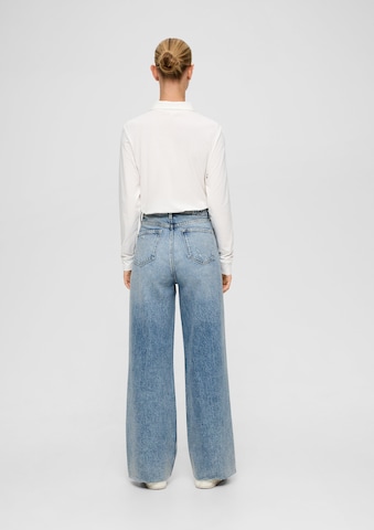 s.Oliver Wide Leg Jeans 'Suri' in Blau
