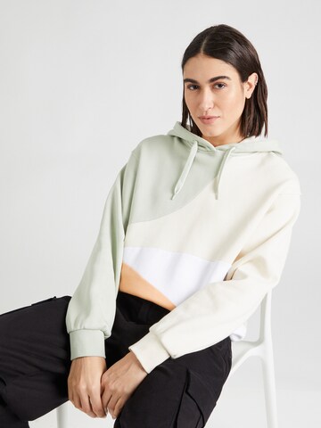 Sweat-shirt Iriedaily en beige : devant