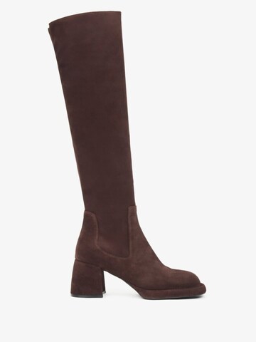Estro Overknees '53-730-16' i brun