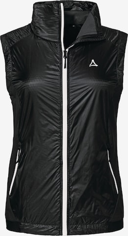 Gilet sportivo 'La Colona' di Schöffel in nero: frontale