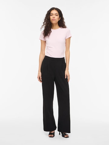 Wide Leg Pantalon à pince 'VIBenne' VILA en noir