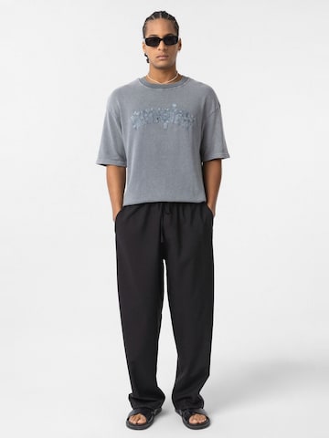 Dandalo Baggy Hose in Schwarz: Vorderseite
