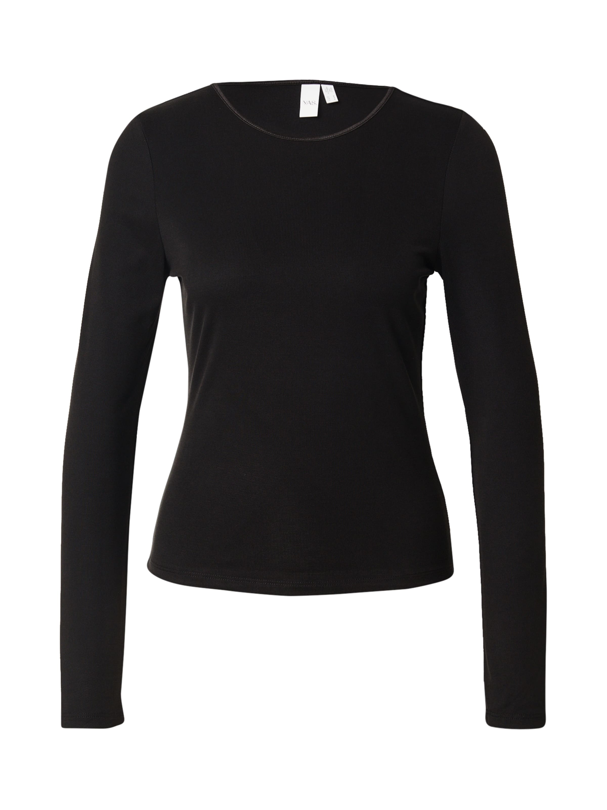 YAS Tričko 'YASPALOMA' – černá: přední strana