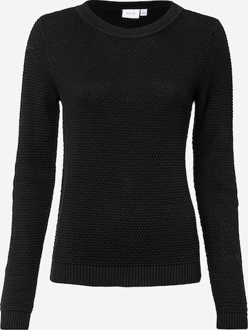 VILA Sweater 'DALO' in Black: front