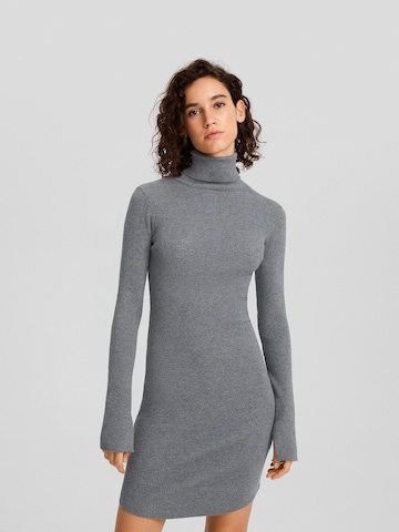 Bershka Dress in Grey: front