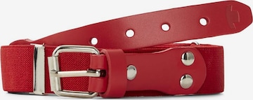 Ceinture TOM TAILOR en rouge : devant