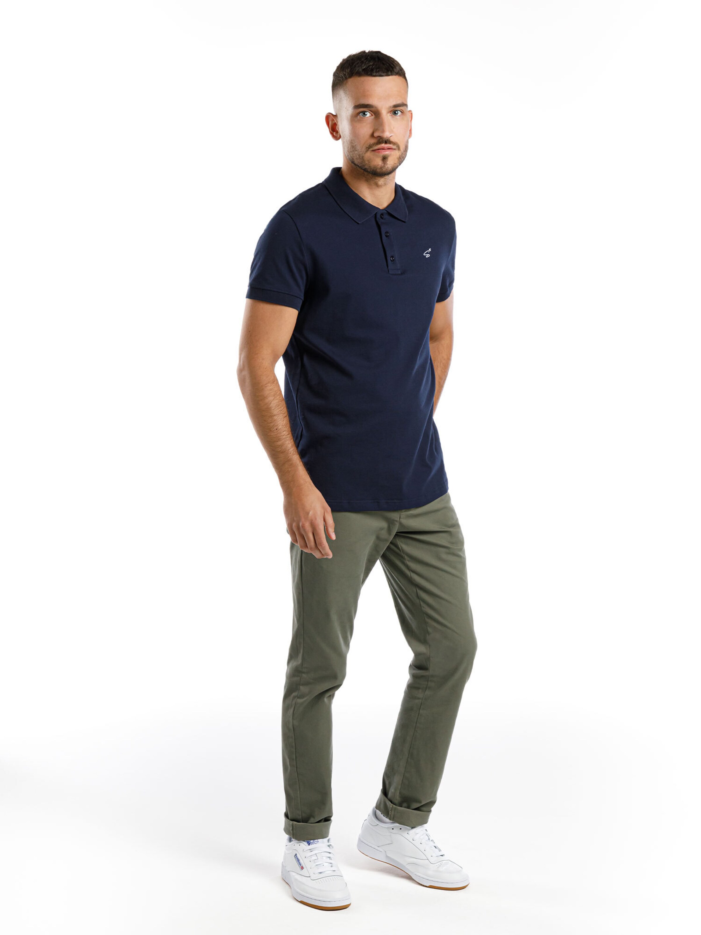 SPITZBUB Shirt ' Leonard ' in Blau