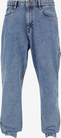 Tapered Jeans de la Karl Kani pe albastru: față