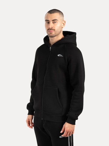 Smilodox Zip HoodieYasin in Schwarz