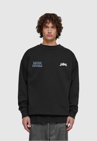 Lost Youth Sweatshirt 'Dreamy Universe' in Black: front