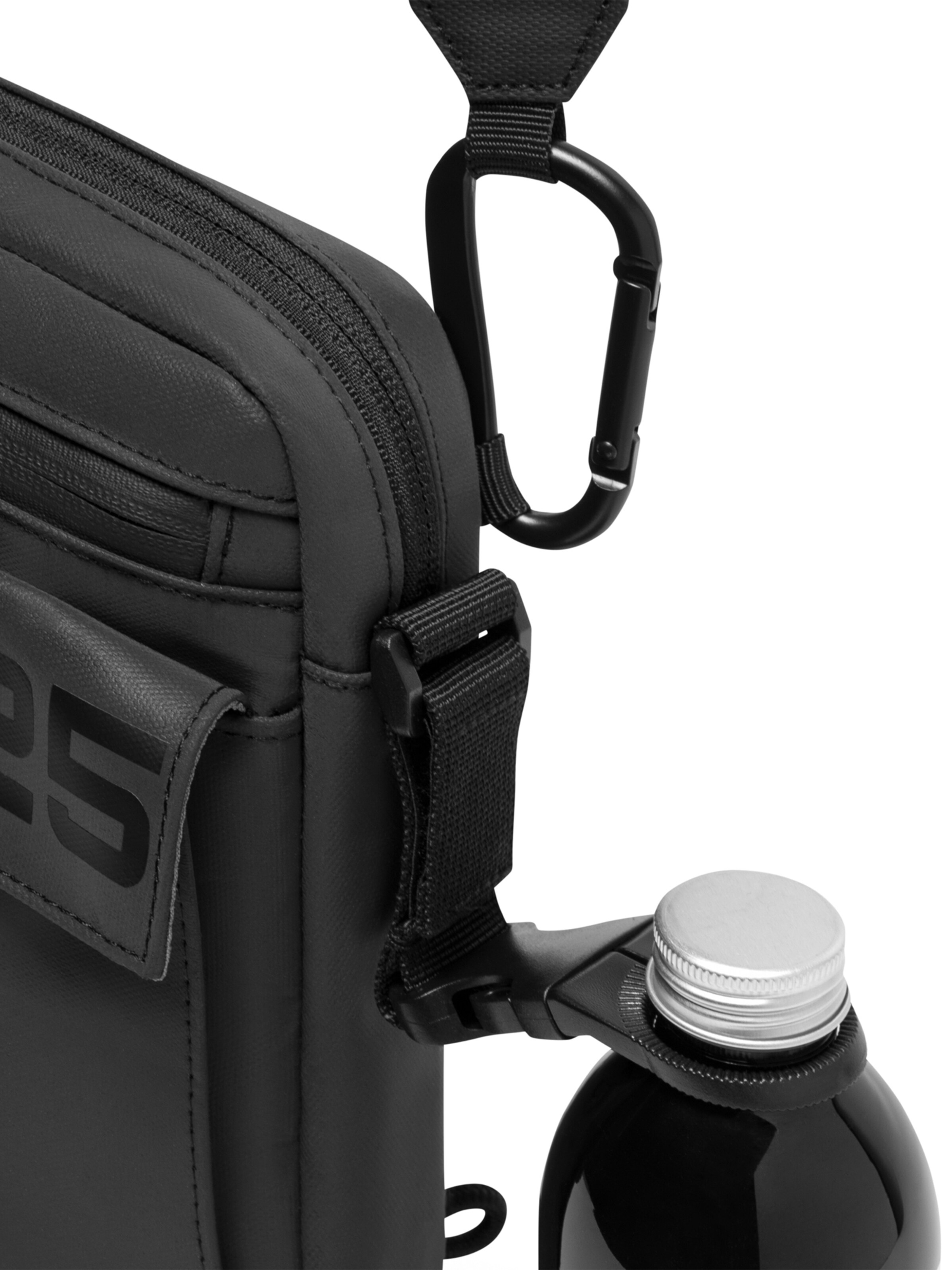 OAK25 Taška cez rameno 'Luminite Crossbody Bag' - Čierna