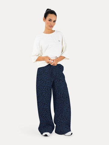 Loosefit Pantalon Smilodox en bleu : devant