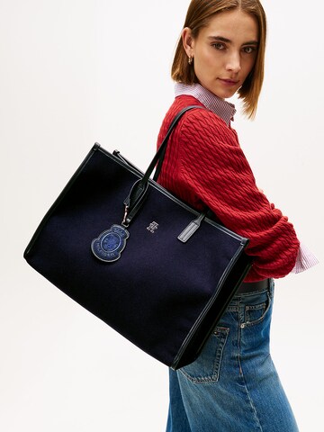 TOMMY HILFIGER Shopper in Blau: Vorderseite