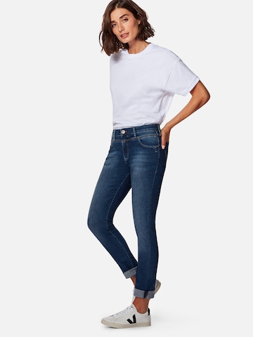 Mavi Slimfit Jeans in Blauw: voorkant