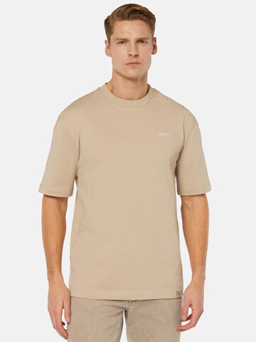 T-Shirt Boggi Milano en beige : devant