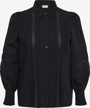 KAFFE CURVE Blouse 'KCbelli' in Black: front