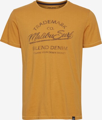 BLEND Shirt in Geel: voorkant
