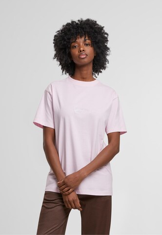 Maglietta 'Signature' di Karl Kani in rosa