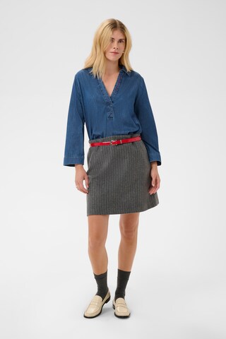 CULTURE Blouse 'CUMaxy Arpa' in Blauw