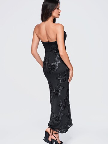 Ombre Abendkleid‌‌‌‌‌‌‌‌‌ in Schwarz