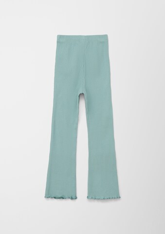 s.Oliver Flared Leggings in Blau: Rückseite