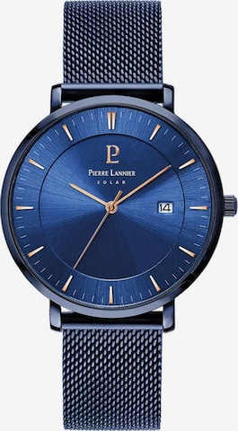 Montre à affichage analogique 'Inti' Pierre Lannier en bleu : devant