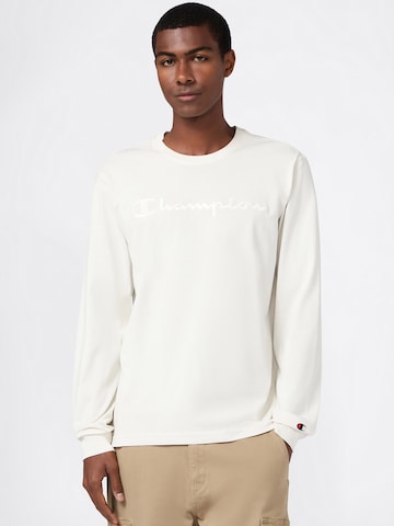 Champion Authentic Athletic Apparel Shirt in White: front