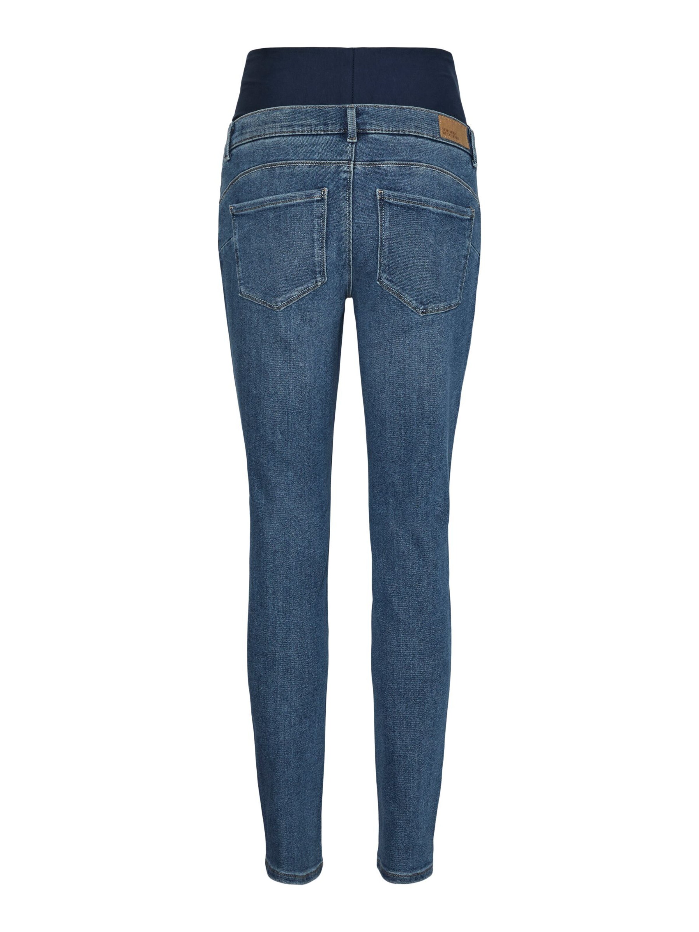 Vero Moda Maternity Regular Jeans in Blauw